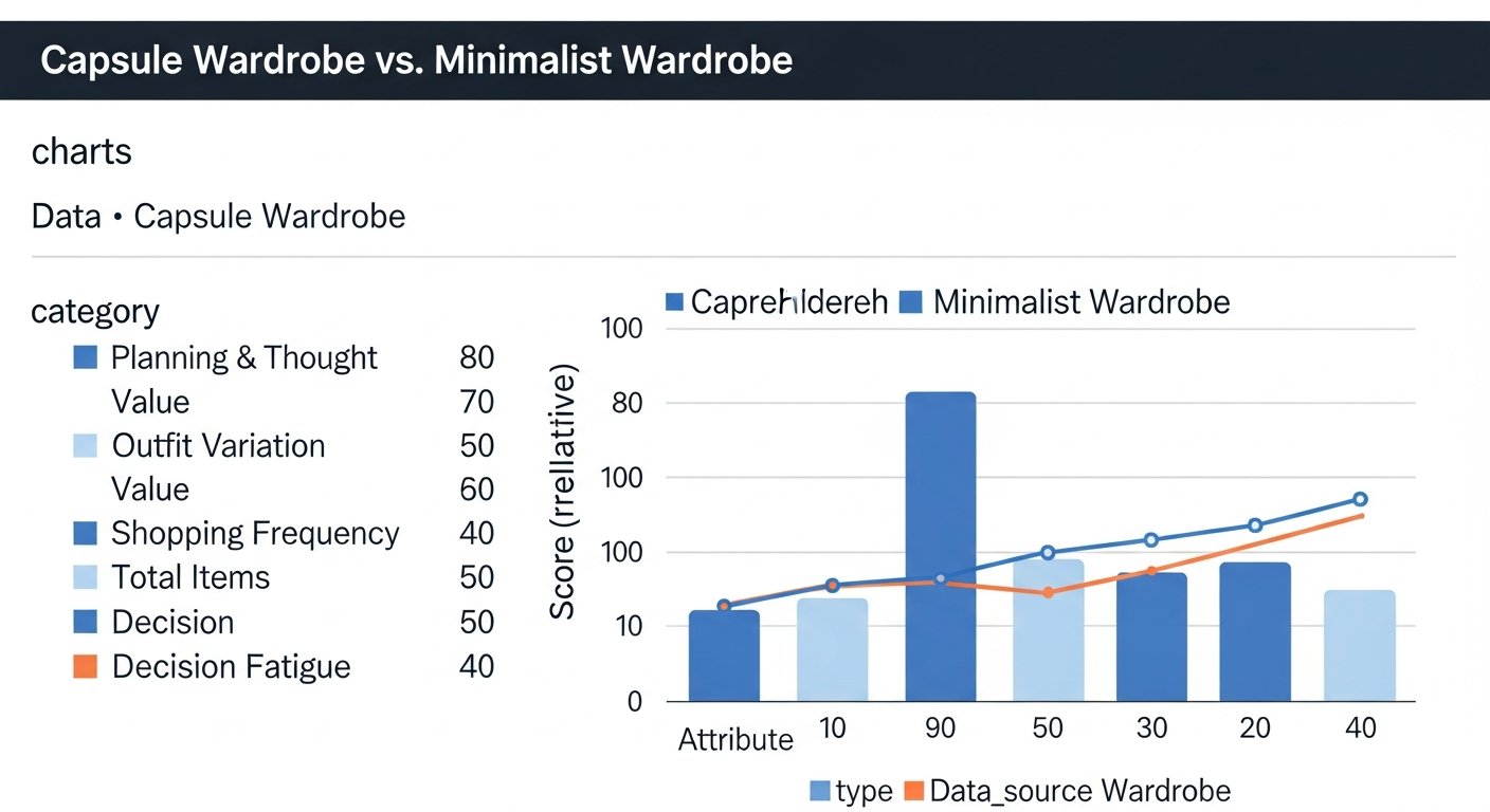 why have a capsule wardrobe - chart 6 illustration