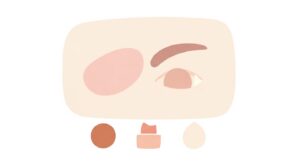 beginner's guide to makeup application — featured illustration